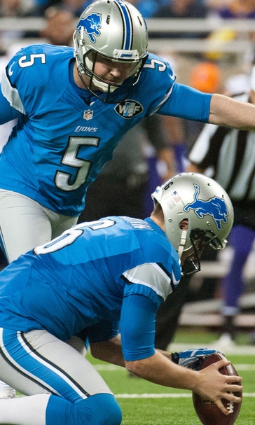 Prater could stick with Lions after settling team's kicking woes